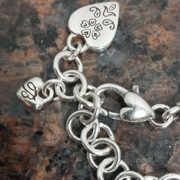 Reversable BRIGHTON Heart Necklace....NEW - Picture 3 of 7